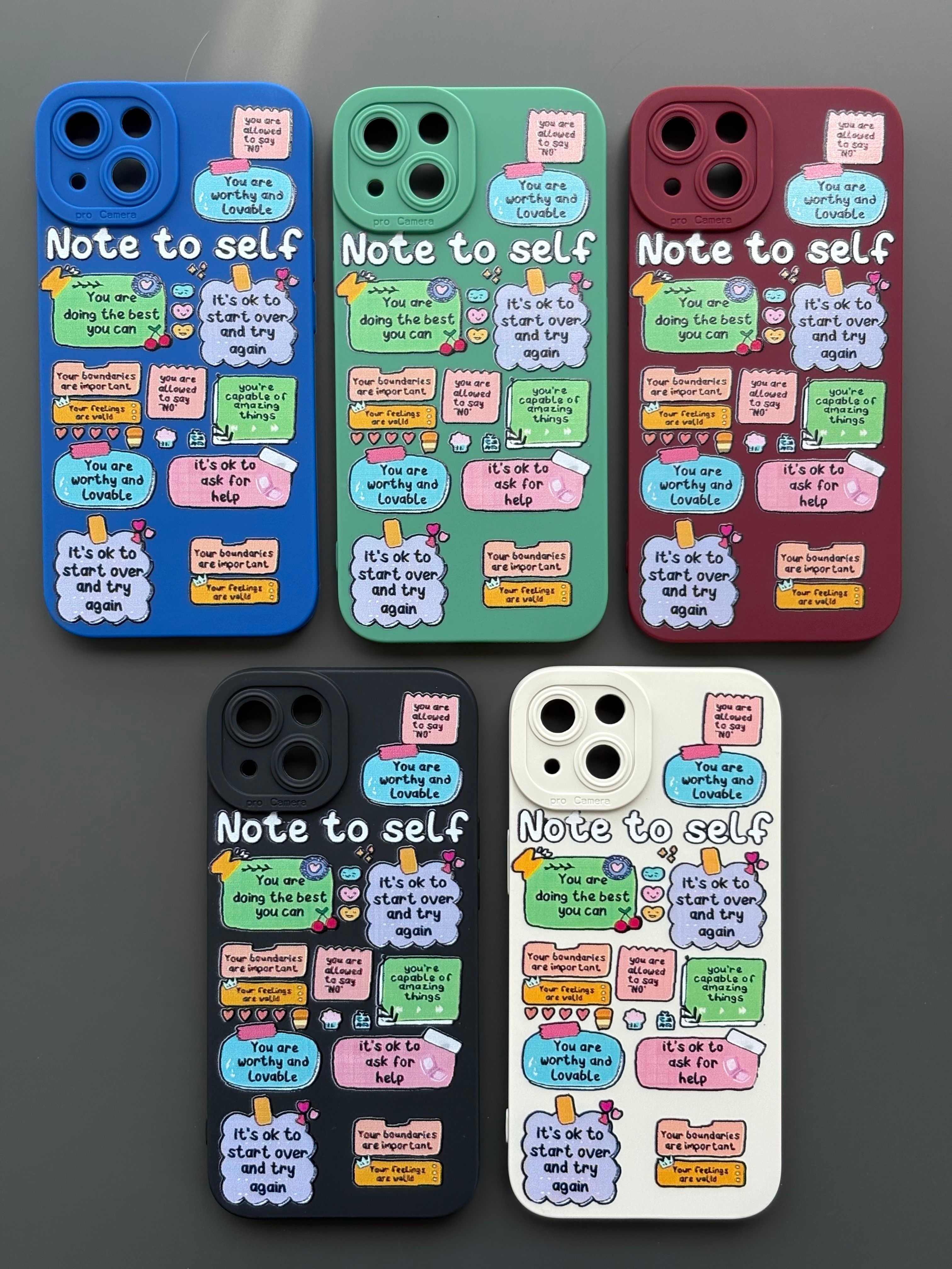 قاب آیفون انگیزشی note to self